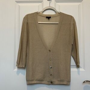 Talbots Collection Lurex Cardigan, Size M
